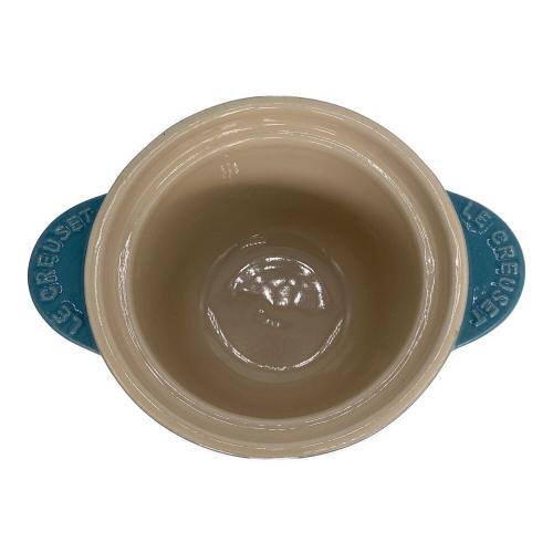 LE CREUSET (ルクルーゼ) 両手鍋 マリンブルー ココット・エブリィ