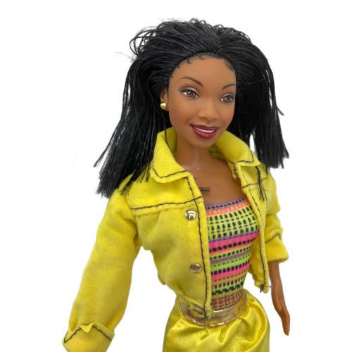 Mattel (マテル) Brandy Super Star Doll 1999 バービー人形 C77 ブラックヘアー