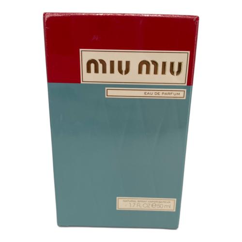 MIU MIU (ミュウミュウ) オードパルファム Eau de Parfum50ML 50ml