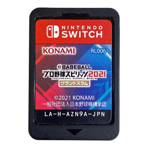 コナミデジタルエンタテインメント eBASEBALL プロ野球スピリッツ2021 グランドスラム Nintendo Switch用ソフト CERO A (全年齢対象)