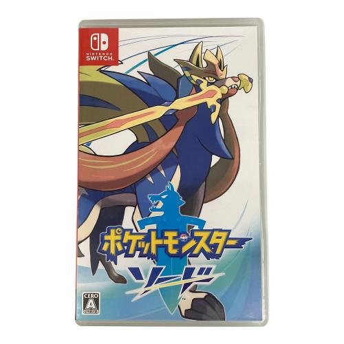 任天堂 (ニンテンドウ) ポケットモンスター ソード Nintendo Switch用ソフト CERO A (全年齢対象)