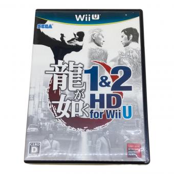 龍が如く1＆2 Wii U用ソフト CERO D (17歳以上対象)
