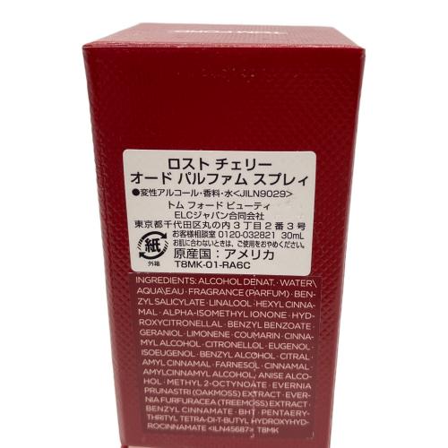 TOM FORD (トムフォード) オードパルファム 30ml 残量80%-99% LOST CHERRY