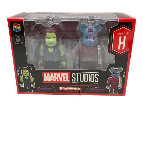 BEAR BRICK (ベアブリック) Happyくじ BE@RBRICK 100% ペアボックス H賞 フィギュア