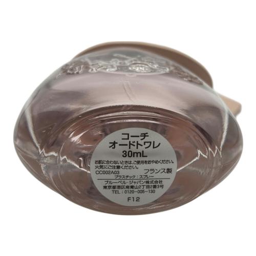 COACH (コーチ) オードトワレ 30ml 残量80%-99%