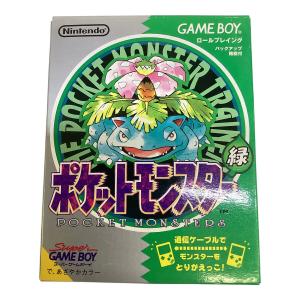 Nintendo (ニンテンドウ) ポケットモンスター緑 ゲームボーイ用ソフト -