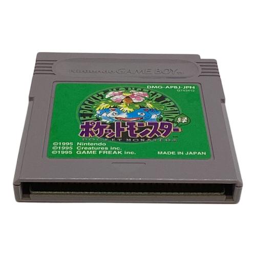 Nintendo (ニンテンドウ) ポケットモンスター緑 ゲームボーイ用ソフト -