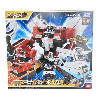 TOMY (トミー) ジョブレイバー TJBDX エクシードジョブレイバー 警察消防救急 超越DXセット トミカ 未開封品