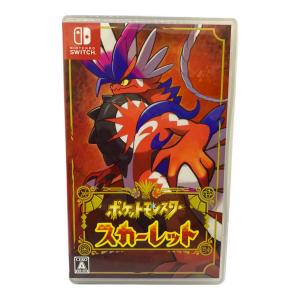 任天堂 (ニンテンドウ) ポケットモンスター スカーレット Nintendo Switch用ソフト CERO A (全年齢対象)