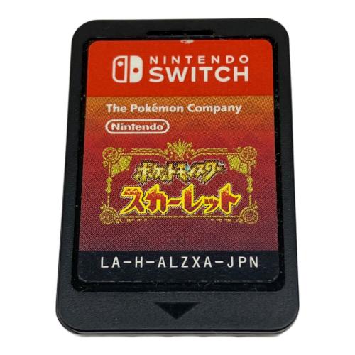 任天堂 (ニンテンドウ) ポケットモンスター スカーレット Nintendo Switch用ソフト CERO A (全年齢対象)