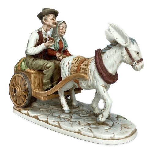 陶器置物 馬車