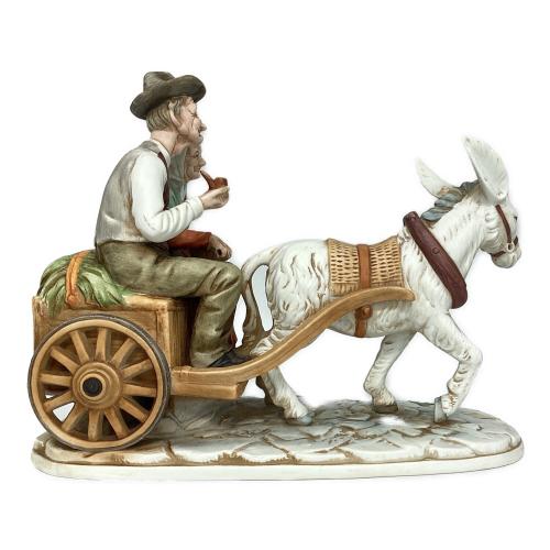 陶器置物 馬車