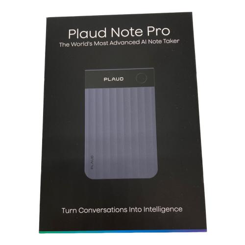 PLAUD (プラウド) AIボイスレコーダー Plaud Note Pro