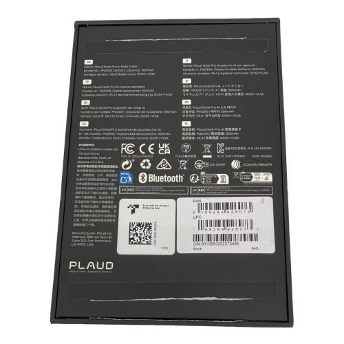 PLAUD (プラウド) AIボイスレコーダー Plaud Note Pro