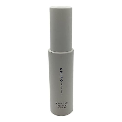 SHIRO (シロ) オードパルファム ホワイトムスク 40ml 残量50%-80%