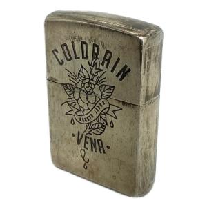 ZIPPO (ジッポ) オイルライター 2015年製 coldrain VENA Flower シリアルナンバー11 ヴィンテージ加工
