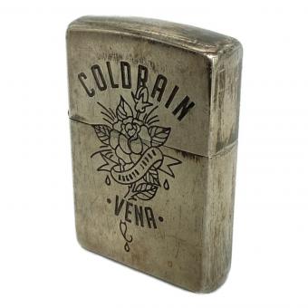 ZIPPO (ジッポ) オイルライター 2015年製 coldrain VENA Flower シリアルナンバー11 ヴィンテージ加工