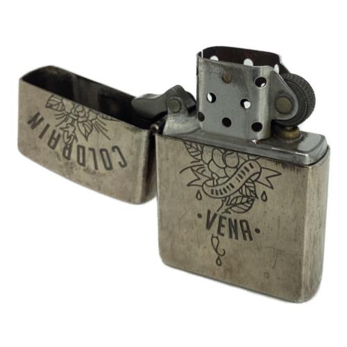 ZIPPO (ジッポ) オイルライター 2015年製 coldrain VENA Flower シリアルナンバー11 ヴィンテージ加工