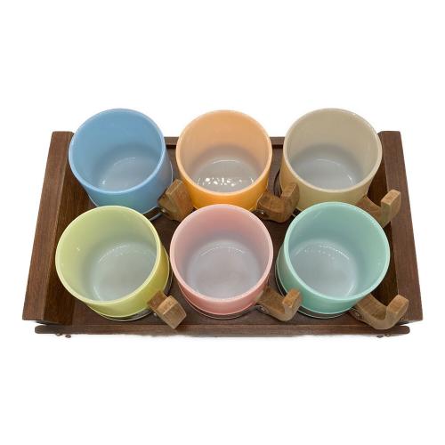 Siesta ware (シエスタウェア) ヴィンテージスタッキングカップセット 台座付 1950年～1960年代