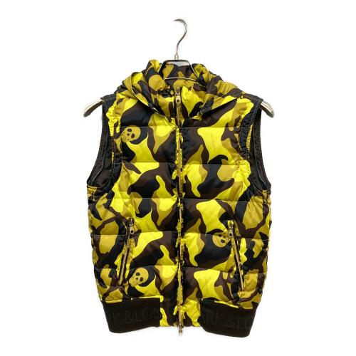 MARK&LONA (マークアンドロナ) ゴルフウェア(トップス) MLW-12W-DDJKA 袖取り外し可能 レディース SIZE M イエロー