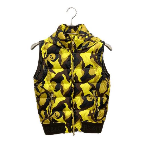 MARK&LONA (マークアンドロナ) ゴルフウェア(トップス) MLW-12W-DDJKA 袖取り外し可能 レディース SIZE M イエロー