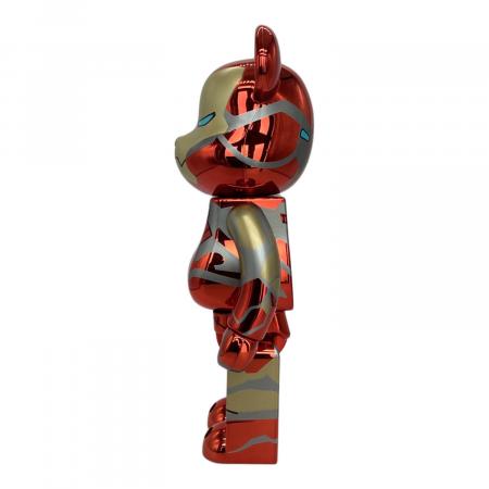 BEAR BRICK (ベアブリック) BE@RBRICK IRON MAN MARK85 CHROME Ver