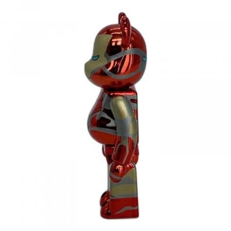BEAR BRICK (ベアブリック) BE@RBRICK IRON MAN MARK85 CHROME Ver