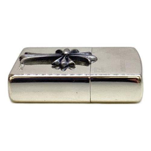 ZIPPO (ジッポ) オイルライター 2002年製 クロスモチーフ