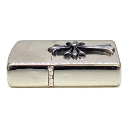 ZIPPO (ジッポ) オイルライター 2002年製 クロスモチーフ