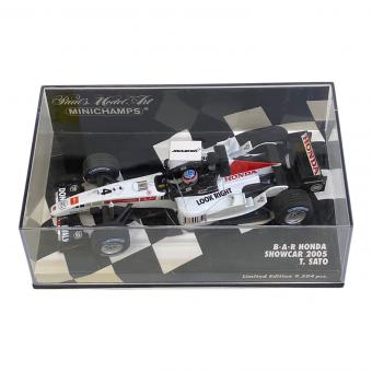 MINICHAMPS (ミニチャンプス) B.A.R HONDA SHOWCAR2005 T.SATO モデルカー