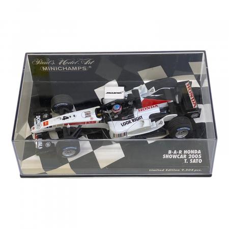 MINICHAMPS (ミニチャンプス) B.A.R HONDA SHOWCAR2005 T.SATO モデル