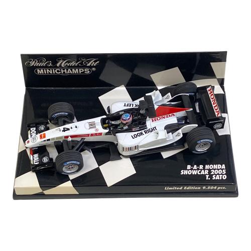 MINICHAMPS (ミニチャンプス) B.A.R HONDA SHOWCAR2005 T.SATO モデルカー