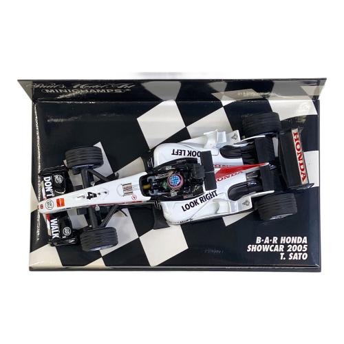 MINICHAMPS (ミニチャンプス) B.A.R HONDA SHOWCAR2005 T.SATO モデルカー