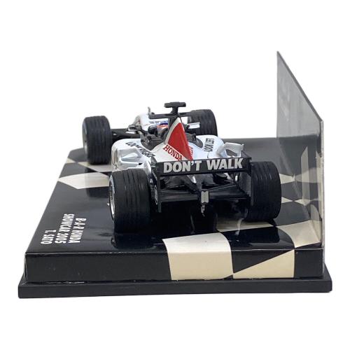 MINICHAMPS (ミニチャンプス) B.A.R HONDA SHOWCAR2005 T.SATO モデルカー