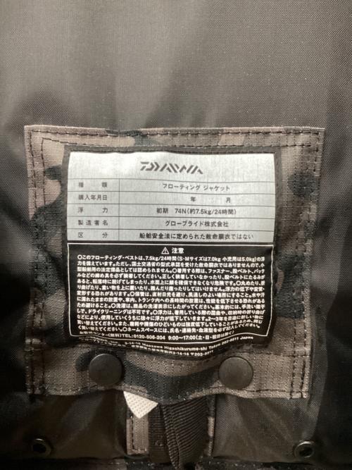 DAIWA (ダイワ) フローティングベスト メンズ SIZE L ブラック