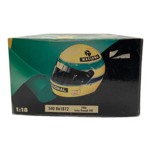 MINICHAMPS (ミニチャンプス) 1/18 ロータスルノー98T アイルトン・セナ モデルカー