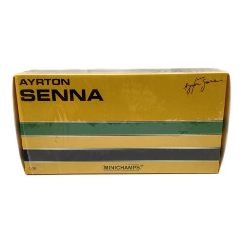 MINICHAMPS (ミニチャンプス) 1/18 ロータスルノー98T アイルトン・セナ 1986 GOODYEAR モデルカー