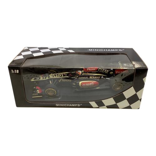 MINICHAMPS (ミニチャンプス) K.Raikkonen LOTUS F1 TEAM SHOWCAR2013 1：18 モデルカー