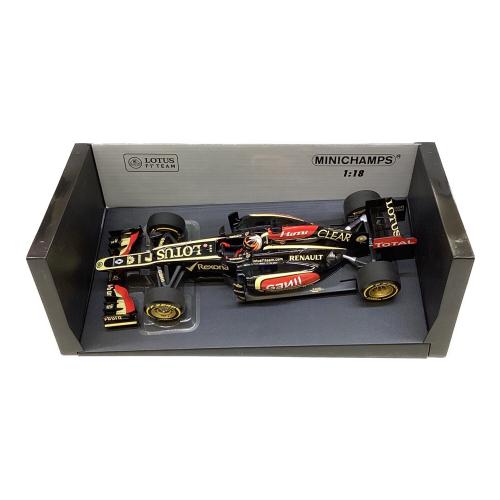 MINICHAMPS (ミニチャンプス) K.Raikkonen LOTUS F1 TEAM SHOWCAR2013 1：18 モデルカー