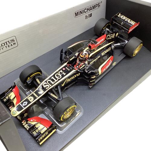 MINICHAMPS (ミニチャンプス) K.Raikkonen LOTUS F1 TEAM SHOWCAR2013 1：18 モデルカー