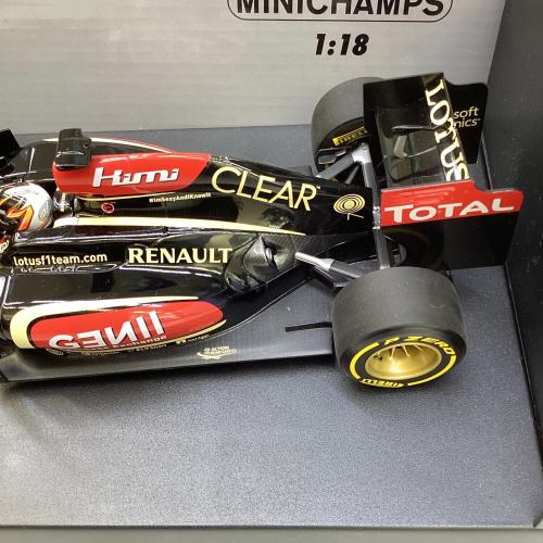 MINICHAMPS (ミニチャンプス) K.Raikkonen LOTUS F1 TEAM SHOWCAR2013 1：18 モデルカー