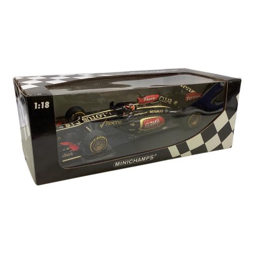 MINICHAMPS (ミニチャンプス) K.Raikkonen LOTUS F1 TEAM SHOWCAR2013 1：18 モデルカー