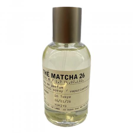 LE LABO (ル ラボ) オードパルファム 50ml 残量80%-99% THE MATCHA 26