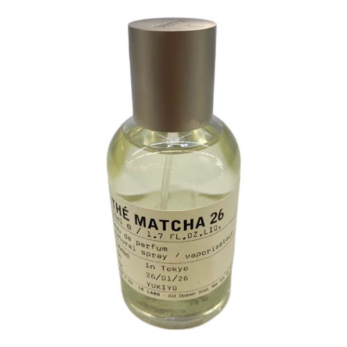 LE LABO (ル ラボ) オードパルファム 50ml 残量80%-99% THE MATCHA 26