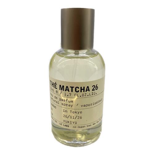 LE LABO (ル ラボ) オードパルファム 50ml 残量80%-99% THE MATCHA 26