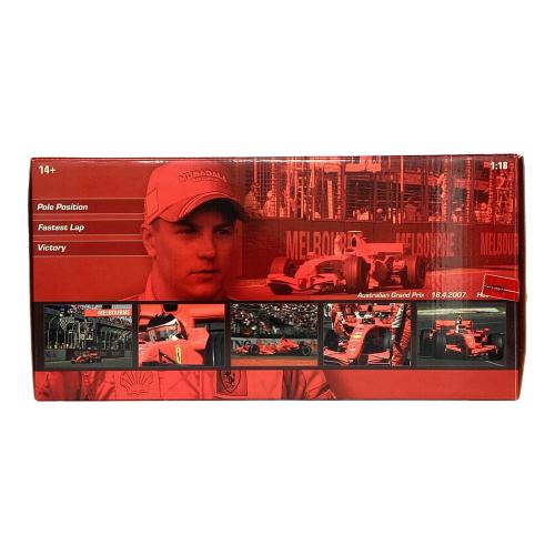 Mattel (マテル) Kimi Raikkonen F2007 HatTrick モデルカー M6712-0718 3333台限定HotWheels