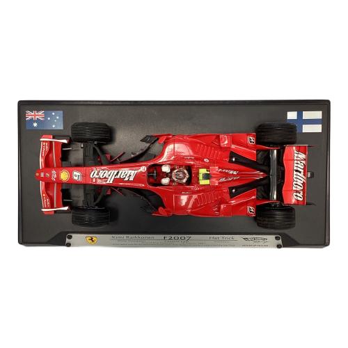 Mattel (マテル) Kimi Raikkonen F2007 HatTrick モデルカー M6712-0718 3333台限定HotWheels