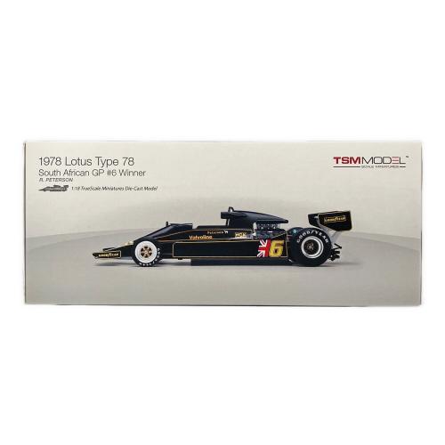 TSM MODEL (トゥルースケールミニチュアズ) 1978 LOTUS TYPE78 モデルカー TSM121802 フジミ模型(FUJIMI)