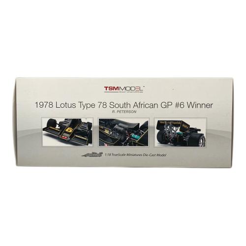 TSM MODEL (トゥルースケールミニチュアズ) 1978 LOTUS TYPE78 モデルカー TSM121802 フジミ模型(FUJIMI)
