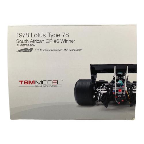 TSM MODEL (トゥルースケールミニチュアズ) 1978 LOTUS TYPE78 モデルカー TSM121802 フジミ模型(FUJIMI)